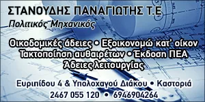ΣΤΑΝΟΥΔΗΣ ΠΑΝΑΓΙΩΤΗΣ