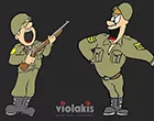 VIOLAKIS  STRATIOTIKA -UNDERWEAR - HOMEWEAR - VIOLAKI AFI O.E.